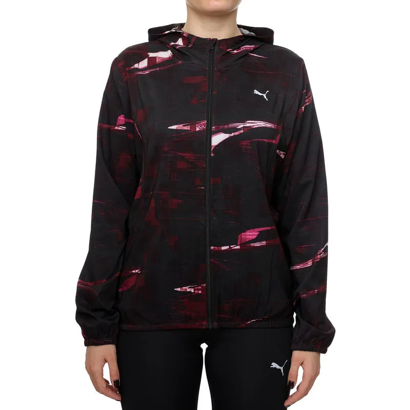 Ženski šuškavac Puma W run velocity aop woven jacket