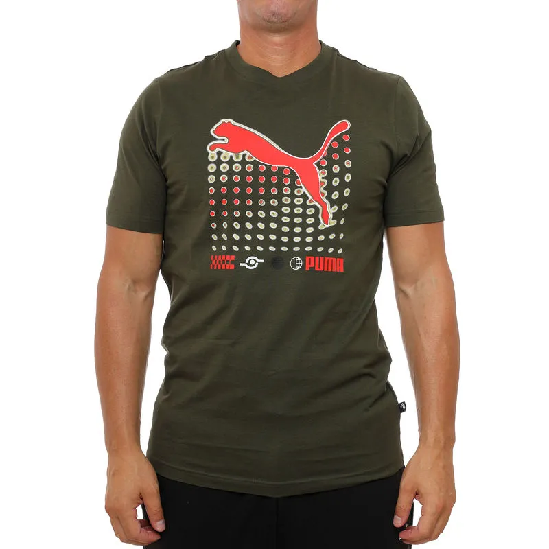 Muška majica Puma Graphics cat gradient tee