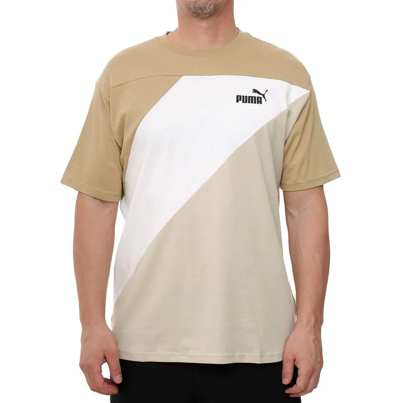 Muška majica Puma Power colorblock tee
