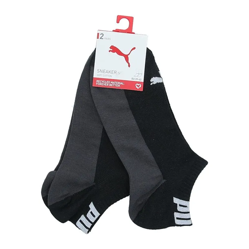 Muške čarape Puma Men Back Logo Sneaker 2P