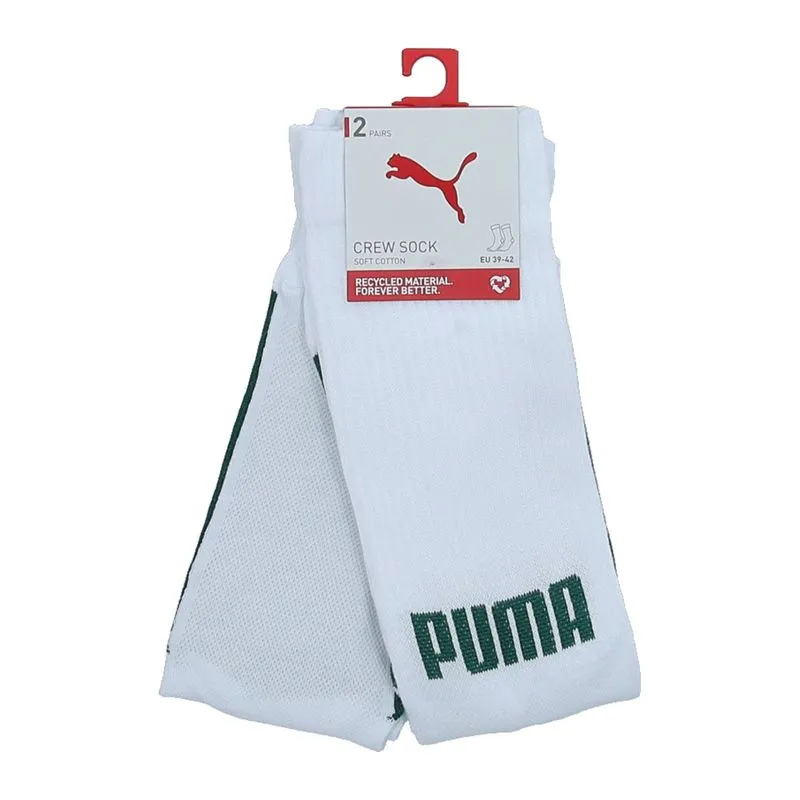 Muške čarape Puma Men Front Logo Crew 2P
