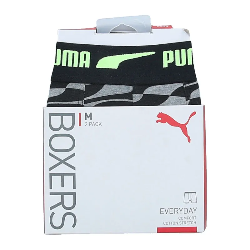 Muške bokserice Puma Men Seasonal Aop Boxer 2P
