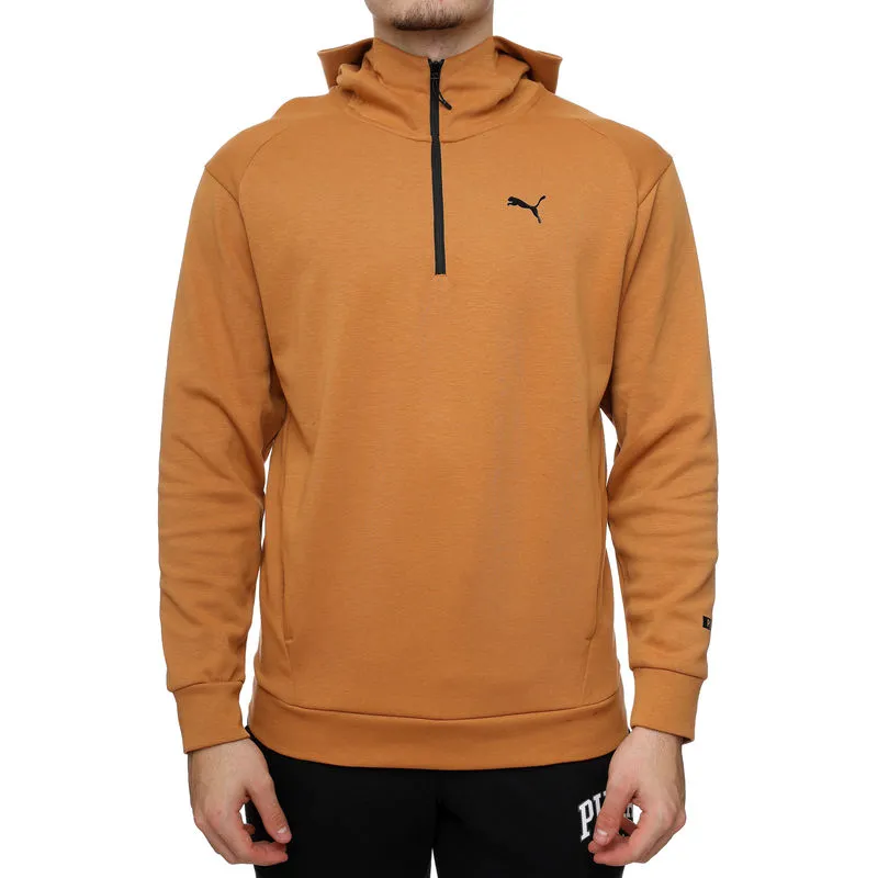 Muški duks Puma Rad/Cal Hooded Half-Zip Dk