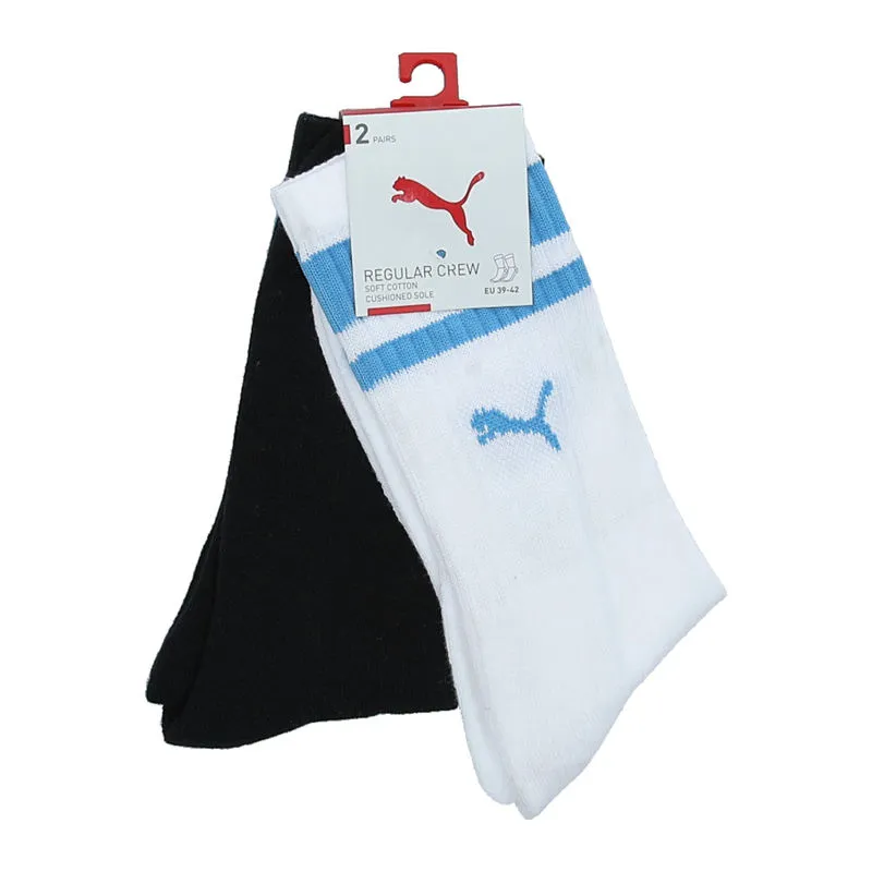 Unisex čarape Puma Crew Heritage Stripe 2P