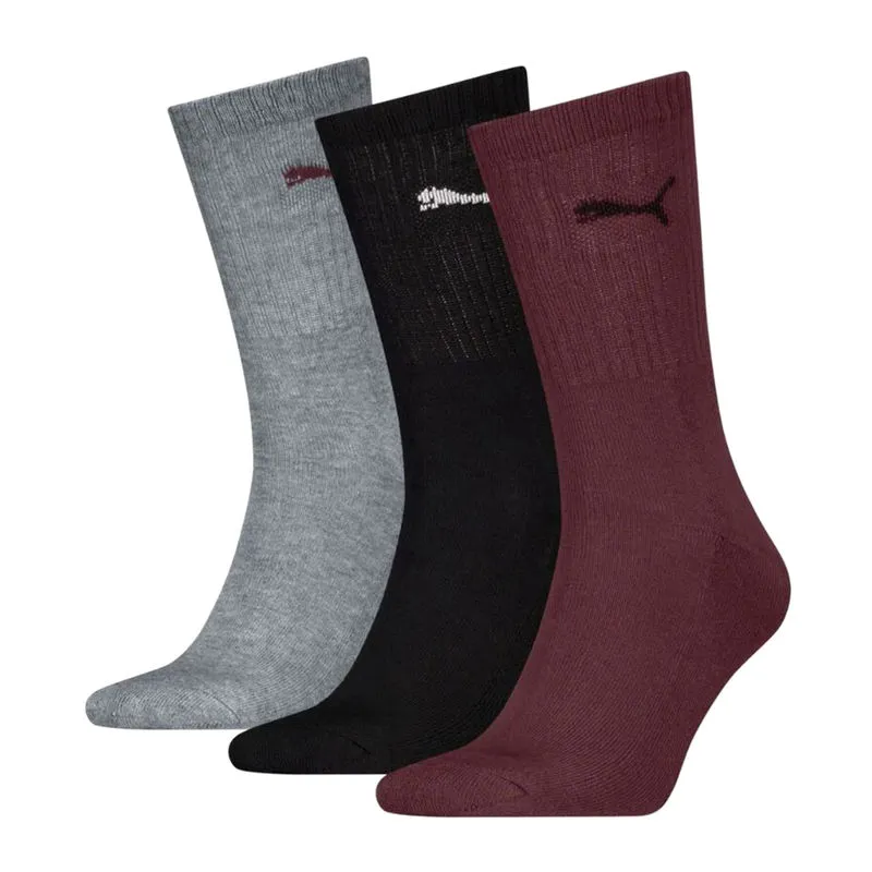 Unisex čarape Puma Unisex crew sock 3p, 39/42