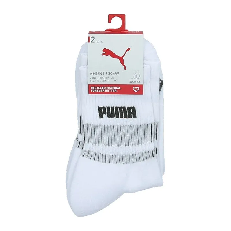 Unisex čarape Puma Unisex New Heritage Short Crew Sock 2P