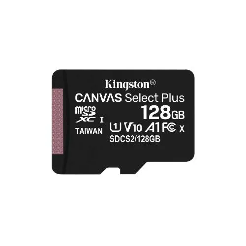 128GB Canvas Select Plus microSD memorijska kartica sa adapterom Kingston SDCS2-128GB