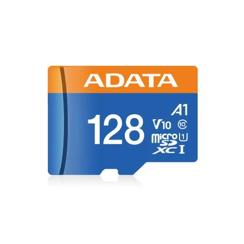 ADATA Premier microSDXC 128GB - Class 10 UHS-I - sa adapterom - AUSDX128GUICL10A1-RA1