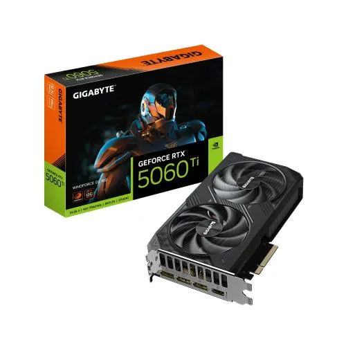 GeForce RTX 5060 Ti WINDFORCE OC 16G GV-N506TWF2OC-16GD