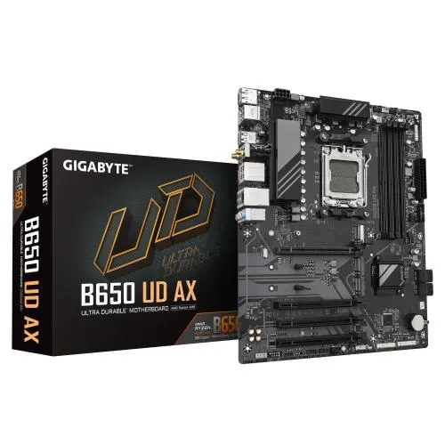 Gigabyte B650 UD AX (rev. 1.0) AM5 DDR5 Wi-Fi 6 ATX Matična ploča