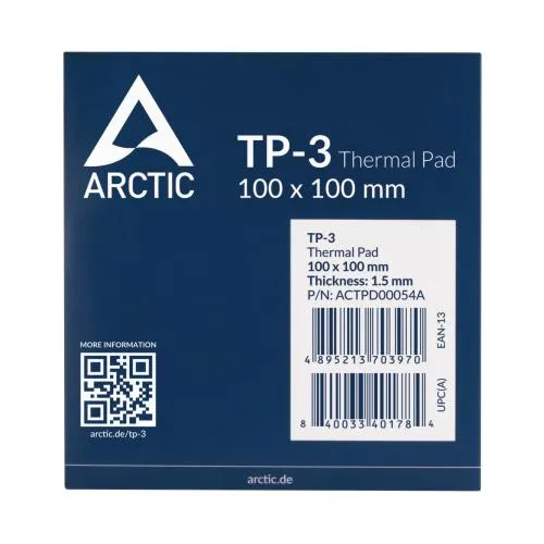 Thermal Pad TP3 premium termalna podloga 100x100 mm (1.5) Arctic ACTPD00054A