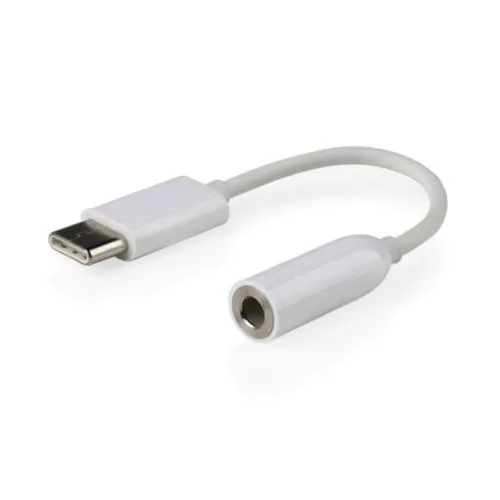 USB Type-C na 3.5mm audio adapter kabl Gembird CCA-UC3.5F-01-W