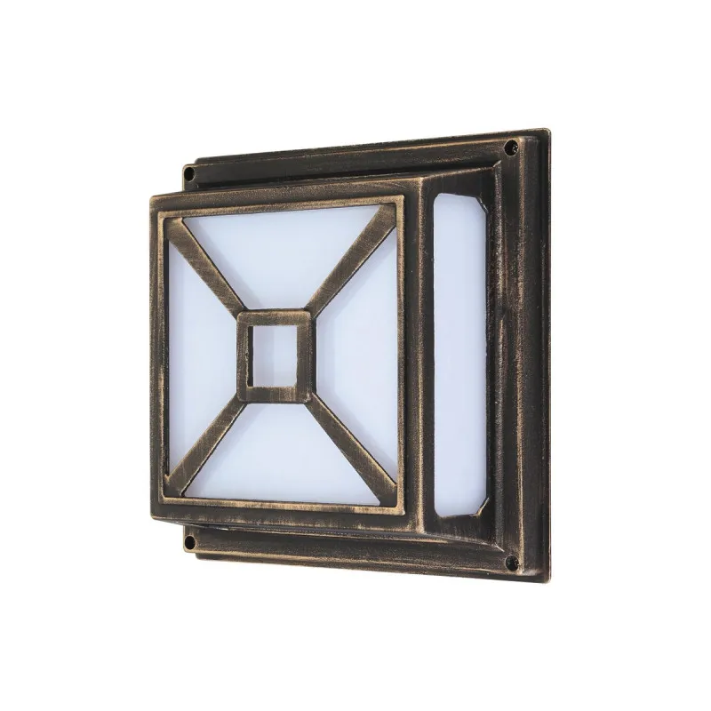 8190 Darius spoljna lampa E27 2X60W staro zlato IP44