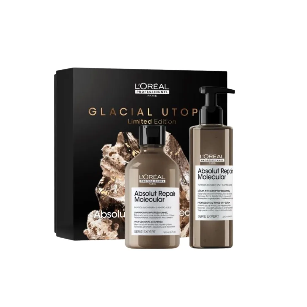 Absolut Repair Molecular Duo Set 2024 (Shampoo + Rinse-Off Serum)