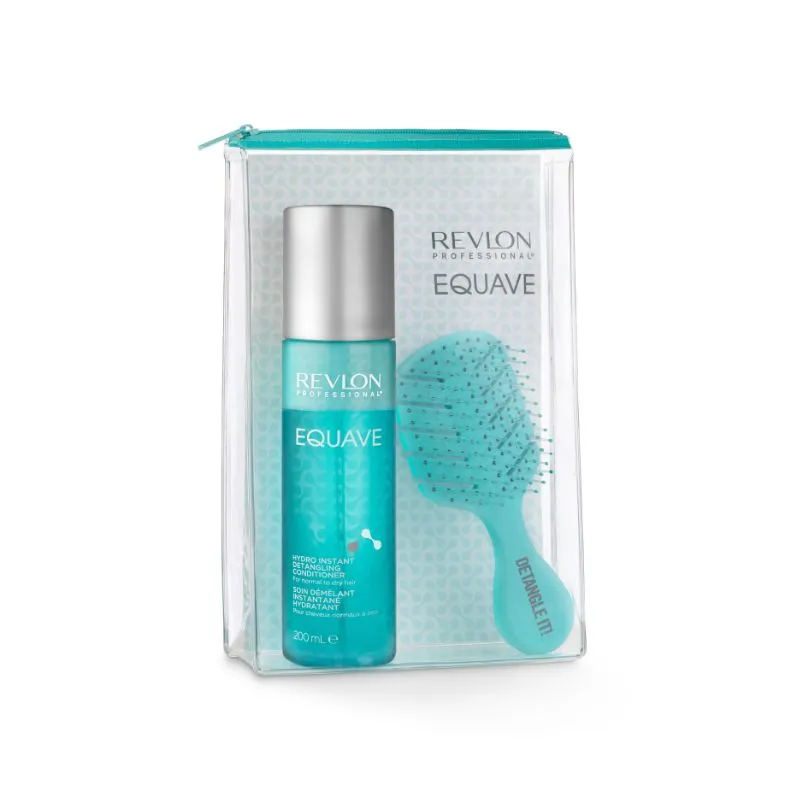 Equave Hydro Detangling Conditioner 200ml + Brush Set