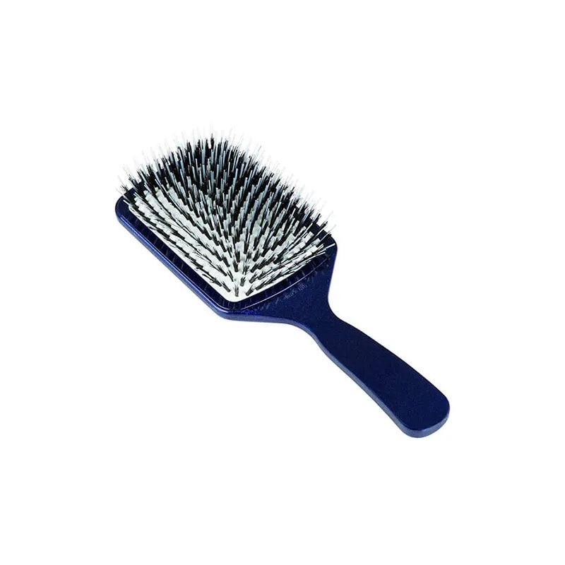 Hair Extension High Quality Plastic Paddle Brush with Boar Bristle &amp;amp; Nylon Monofilament