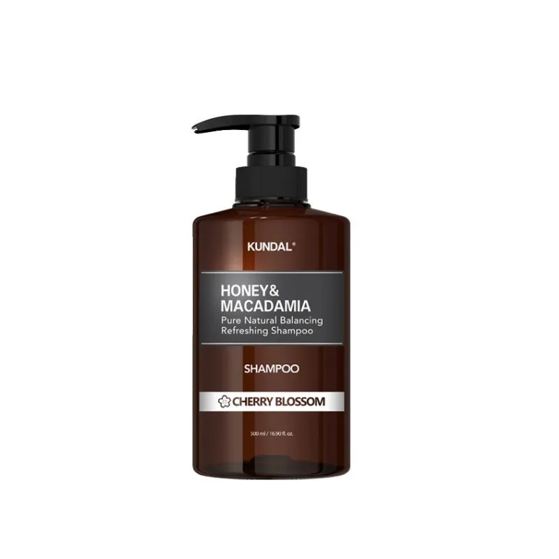Honey &amp;amp; Macadamia Nature Shampoo, Cherry Blossom 500ml