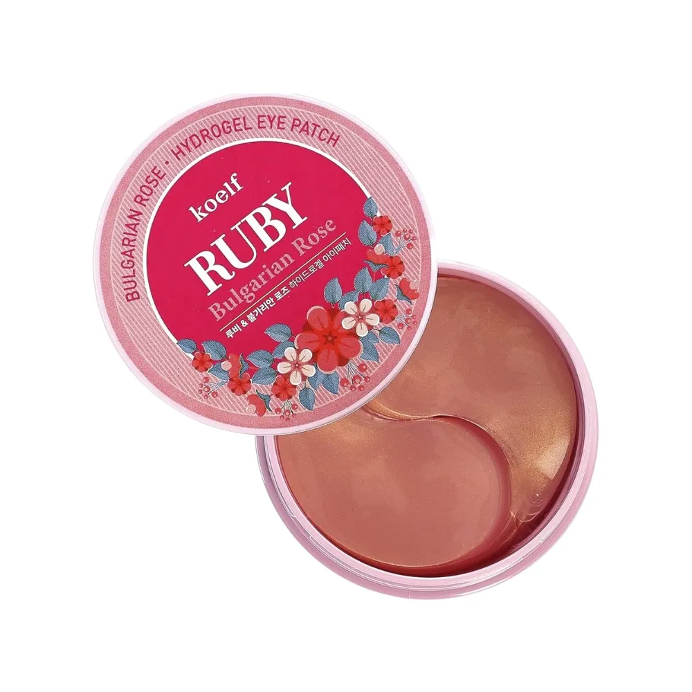 Koelf Ruby &amp;amp; Bulgarian Rose Hydro Gel Eye Patch 60pcs