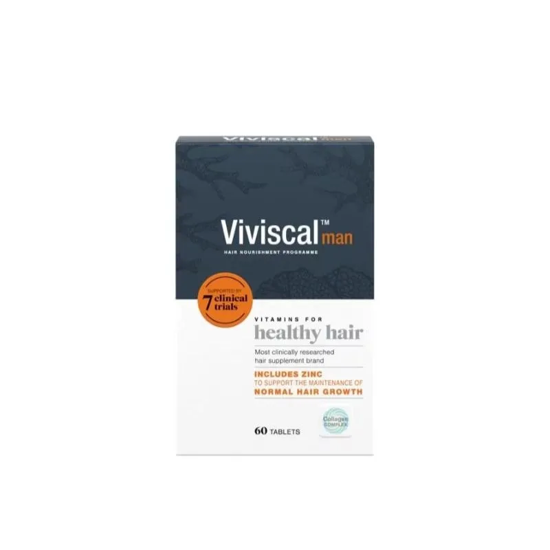Man Hair Growth Programme 60pcs