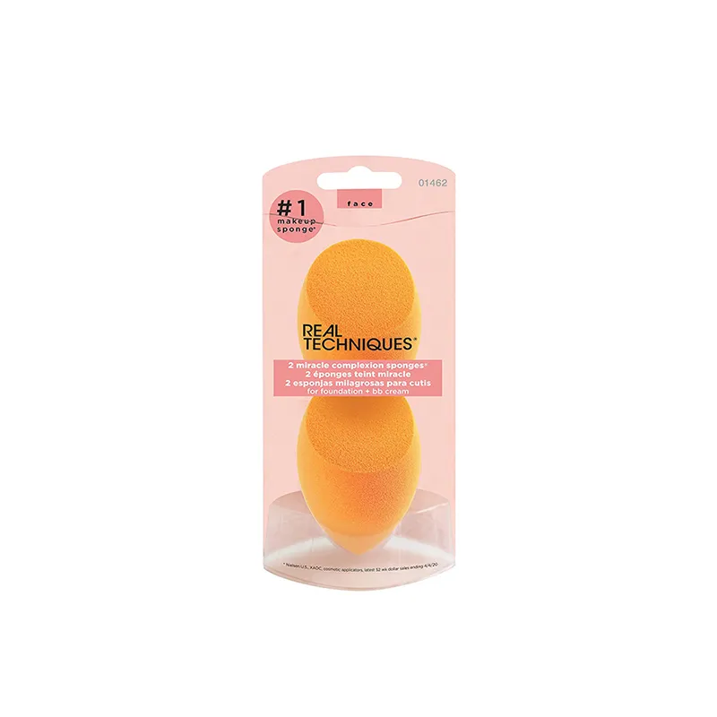 Miracle Complexion Beauty Sponge Makeup Blender &amp;#8211; 2 pack