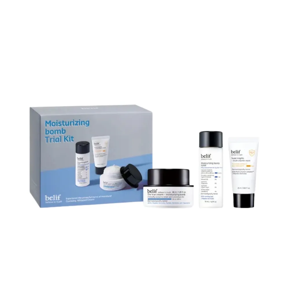 Moisturizing Bomb Trial Kit
