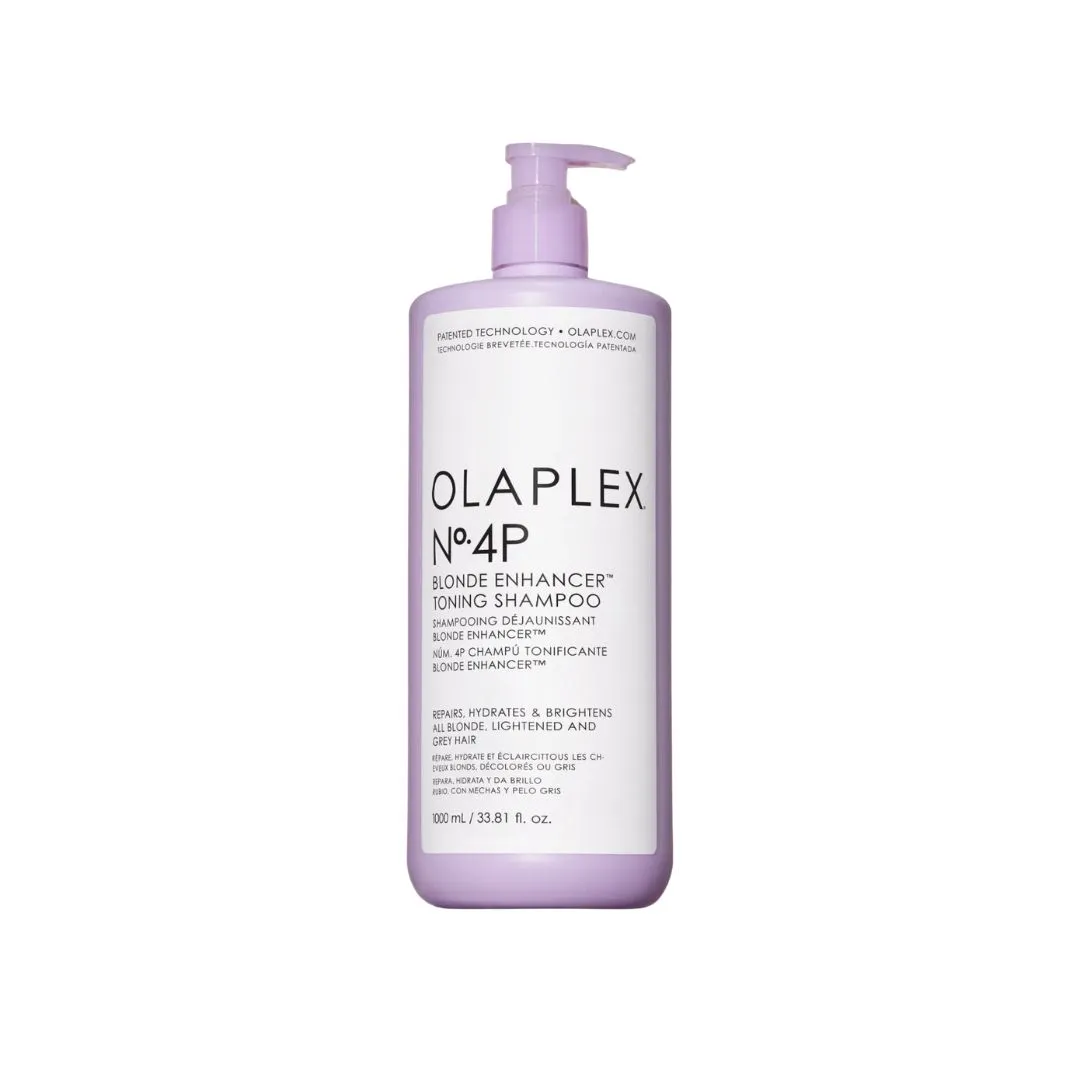 No. 4-P Blonde Enhance Toning Purple Shampoo 1000ml