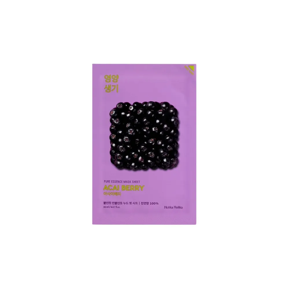 Pure Essence Sheet Mask Acai Berry