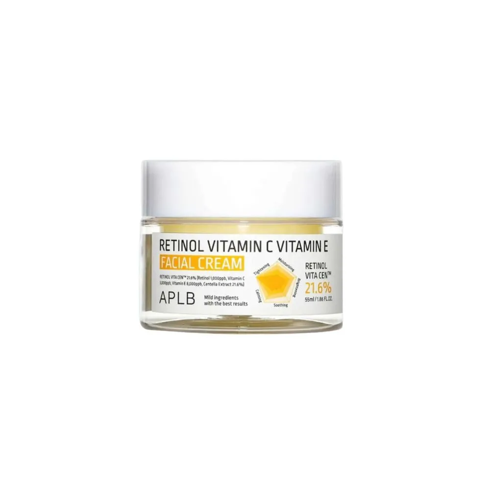 Retinol, Vitamin C, Vitamin E Facial Cream 55ml