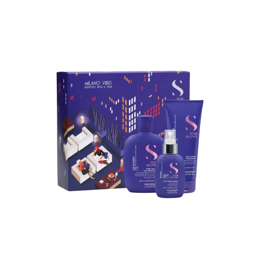 Semi Di Lino Holiday Set Blonde 2025