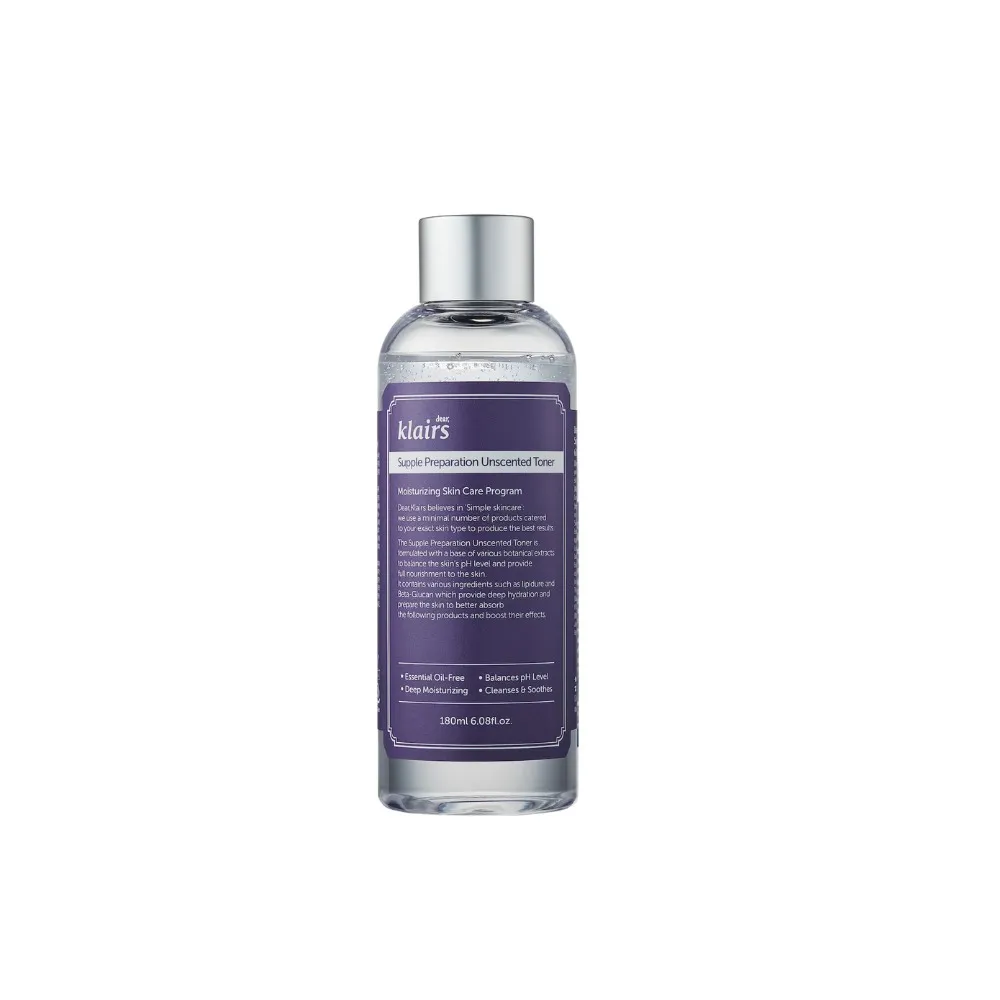 Supple Preparation Unscented Toner 180ml