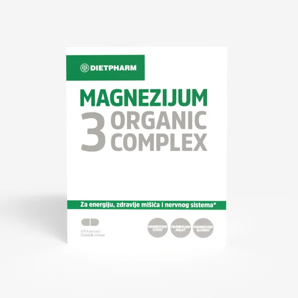DIETPH. MG 3 ORGANIC COMPLEX CPS A60