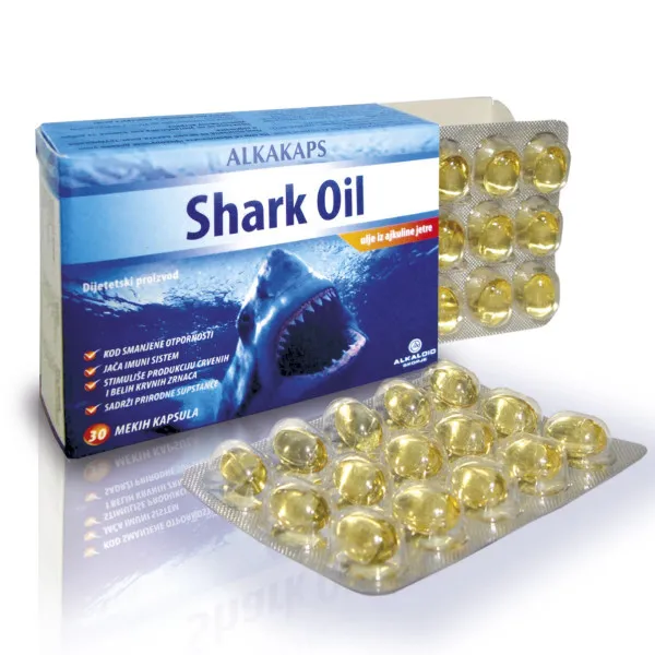 SHARK OIL AKAKAPS 30 kapsula