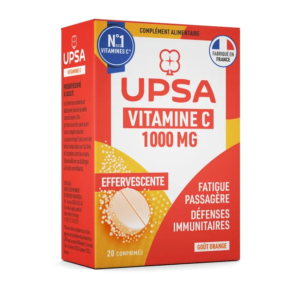 VITAMIN C 1000MG ŠUMEĆE TBL A20