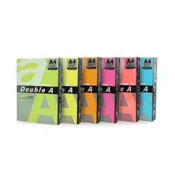 DOUBLE A FTK A4 80G 100L NEON NARANDŽASTA (ORANGE)