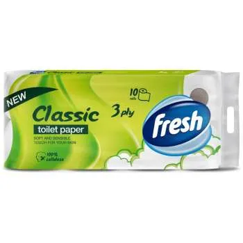 FRESH T.PAPIR CLASSIC 10/1  3SL - kod 100