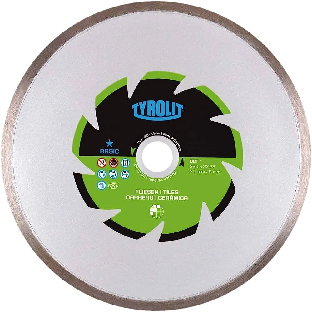 1A1R Dijamantski brus za keramiku 115x1.6x22.23 DCT Basic