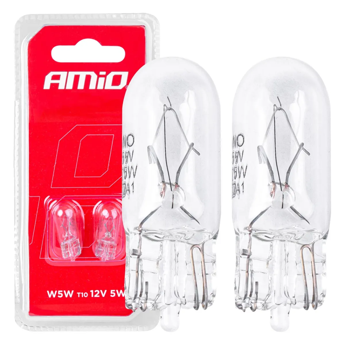 2/1 Sijalica za auto T10 W5W 12V Amio