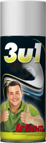 3 u 1 sprej beli 400ml Ral 9016 Irkom