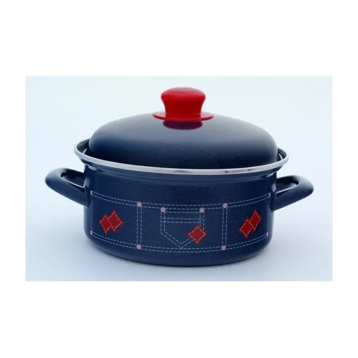 3068/16 Plitka šerpa Ian fi 16cm 1.6l sa poklopcem Emo Novum