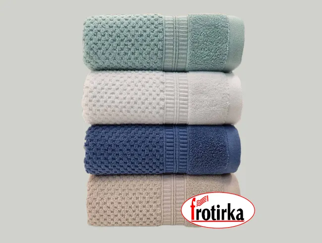 40x70cm Peškir Isla 1A beli 0601 480g/m2 Frotirka
