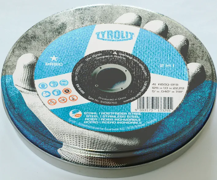 41 Brus za inoks 125x1x22.23 A60R-BFB 10/1 Basic Tyrolit