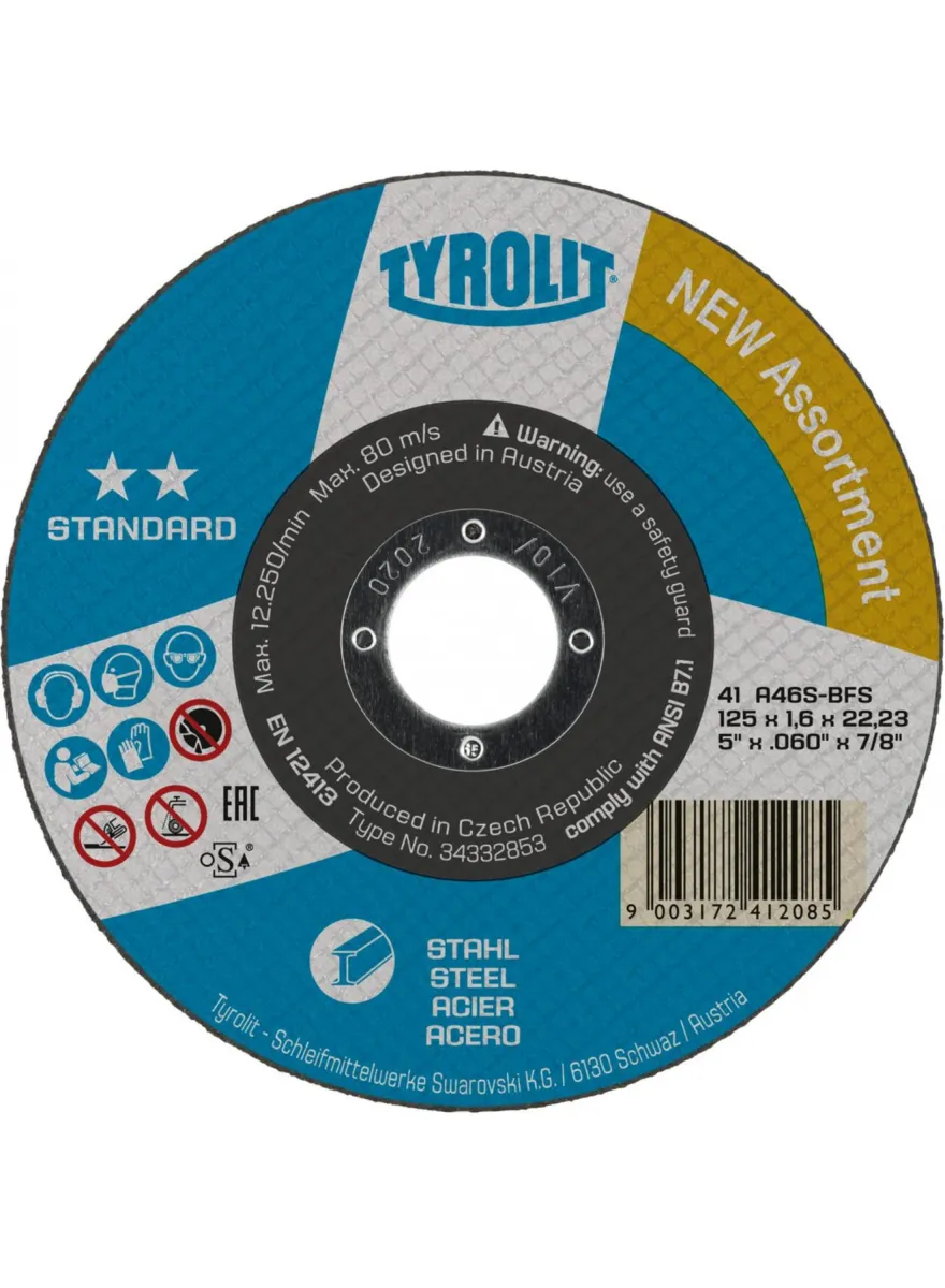 41 Brus za inoks 230x1.9x22.23 A46S-BFS Standard Tyrolit