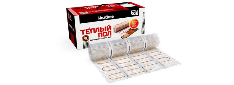 502 Mreža za podno grejanje 8m2 sa dve žice Heatline