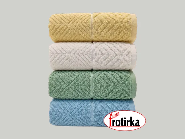 70x130cm Peškir Angora 3B 470g/m2 žuti 403 Frotirka