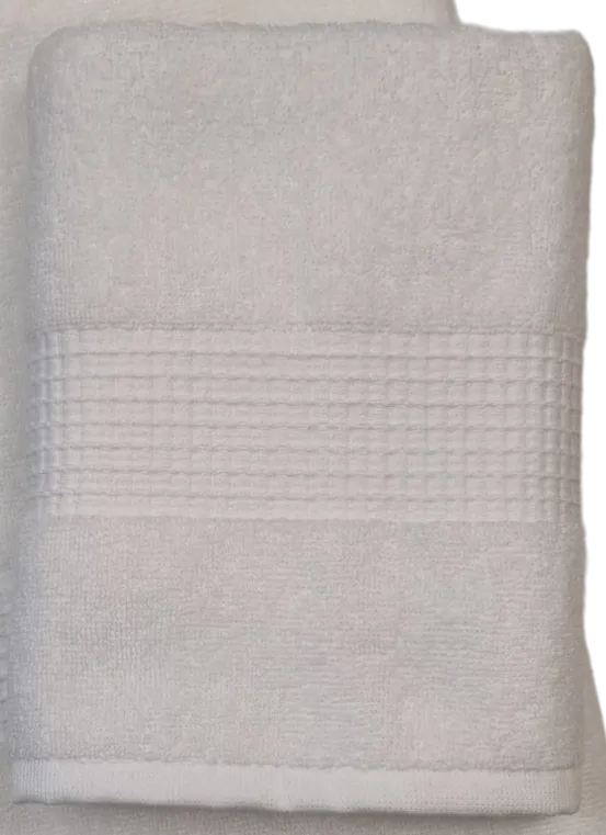 70x130cm Peškir Vanesa 3B beli 400 Frotirka