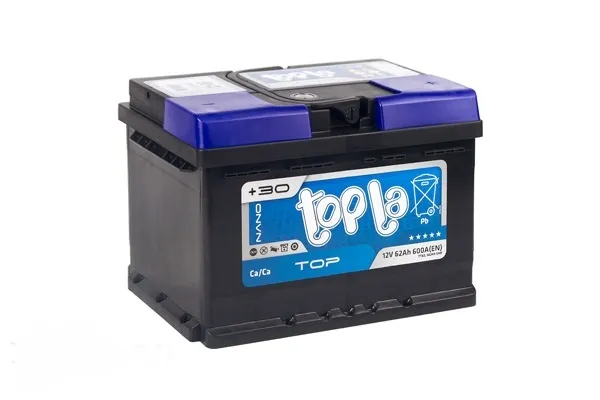 Akumulator za auto Top 12V 62Ah 600A Topla