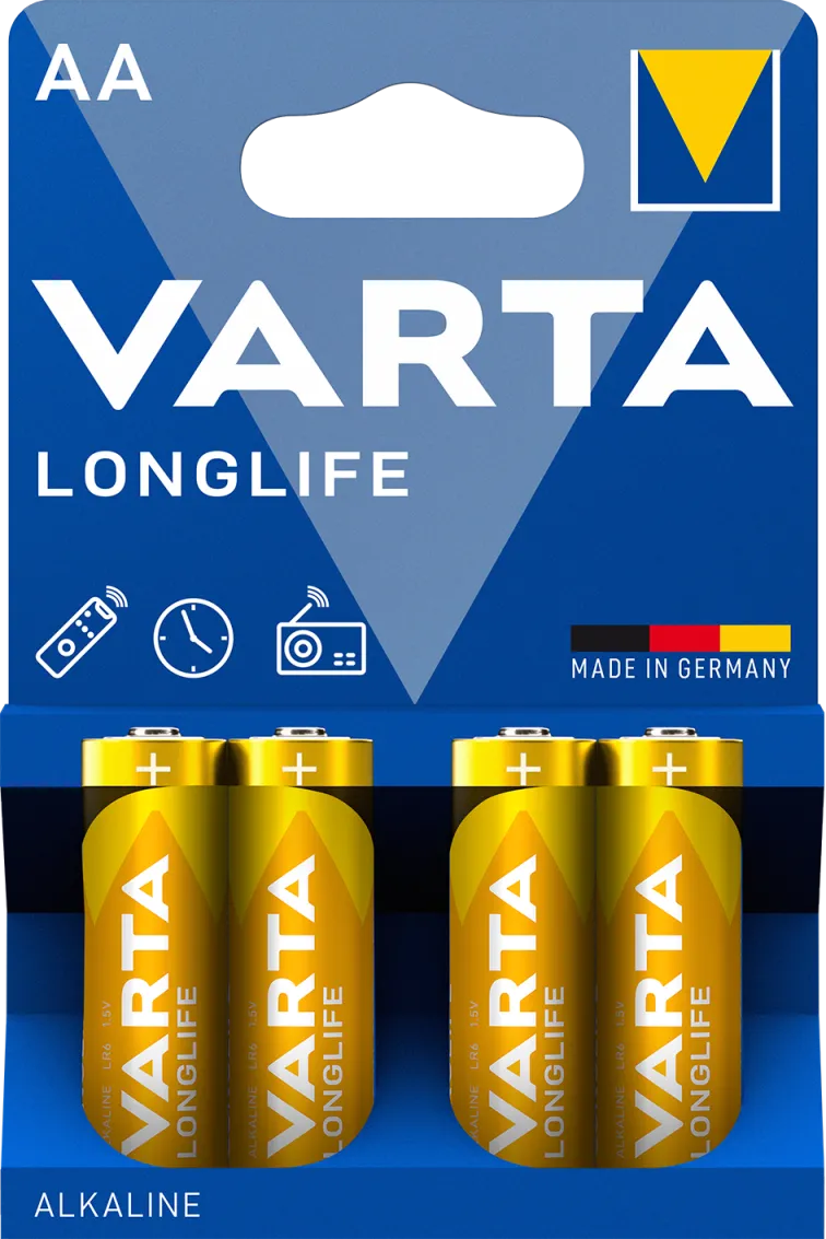 Alkalna baterija Longlife LR6 4/1 Varta