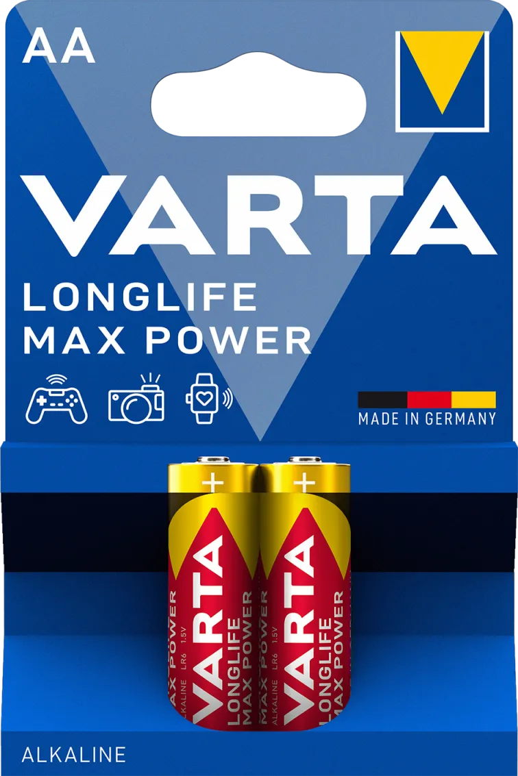 Alkalna baterija Longlife Max Power LR6 2/1 Varta
