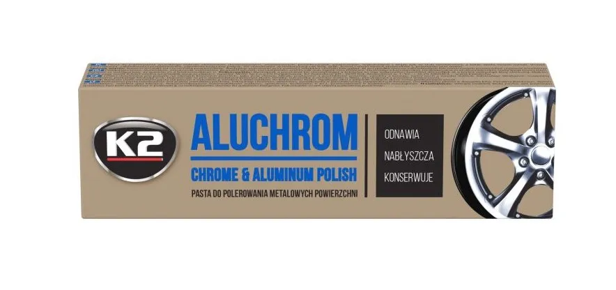 ALUCHROM Pasta za poliranje metalnih delova autom. 120g K2