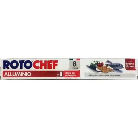 Alum. folija za hranu 8m Rotochef